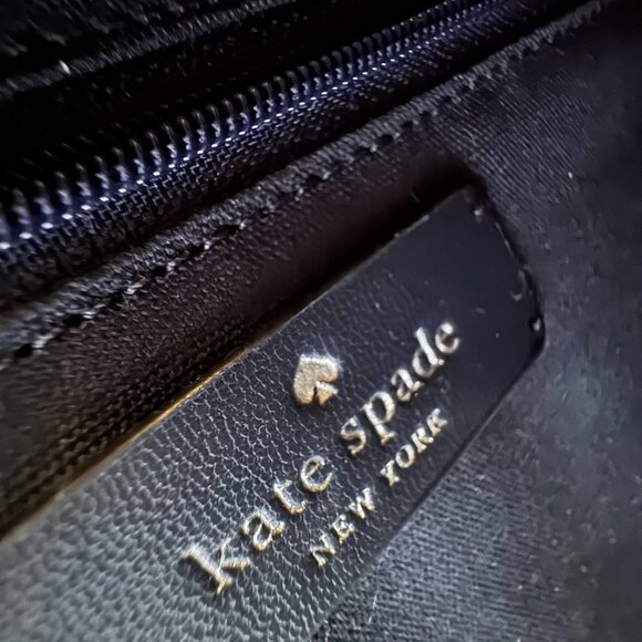 NWT Kate Spade Denim Satchel Handbag - Picture 7 of 8
